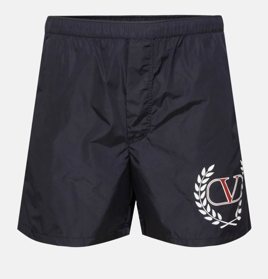 Valentino V Crest Logo Swim Shorts