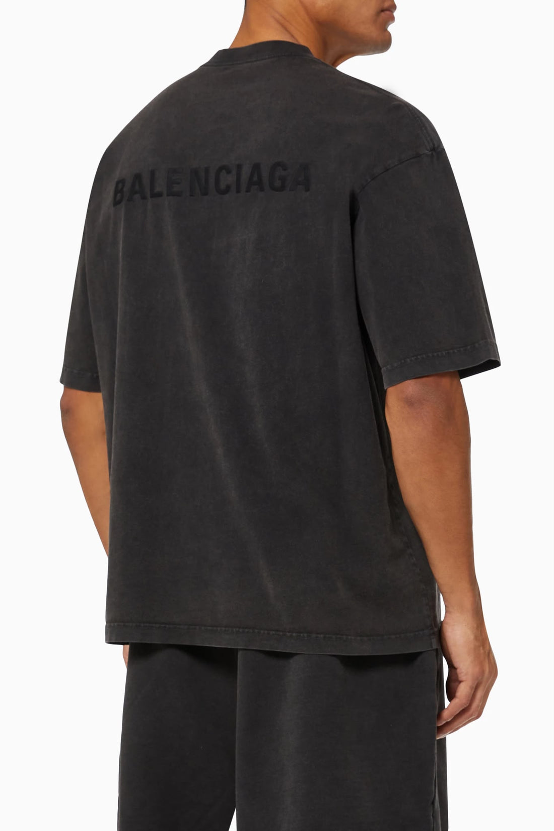 Balenciaga Logo Embroidery T-Shirt