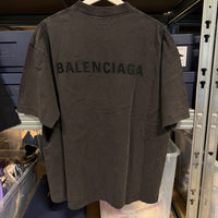 Balenciaga Logo Embroidery T-Shirt