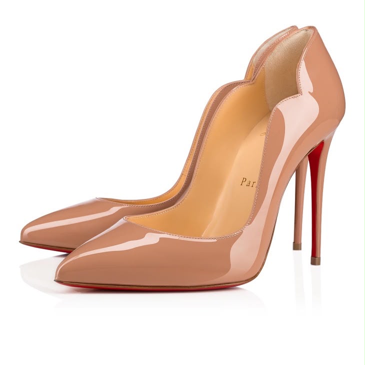 Christian Louboutin Hot Chick 100 Patent-Leather Pumps