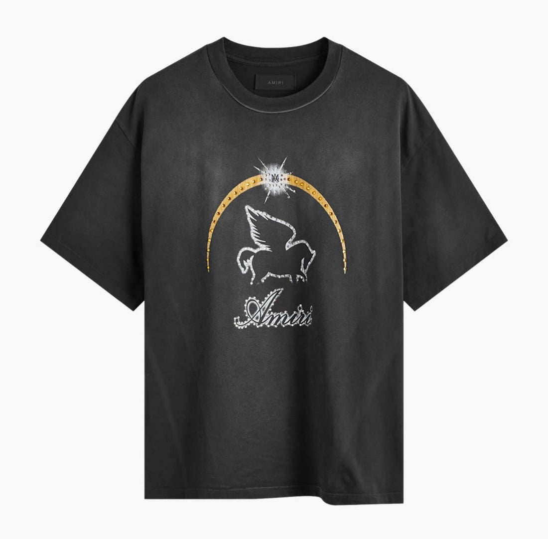Amiri Pegasus Crystal T-Shirt