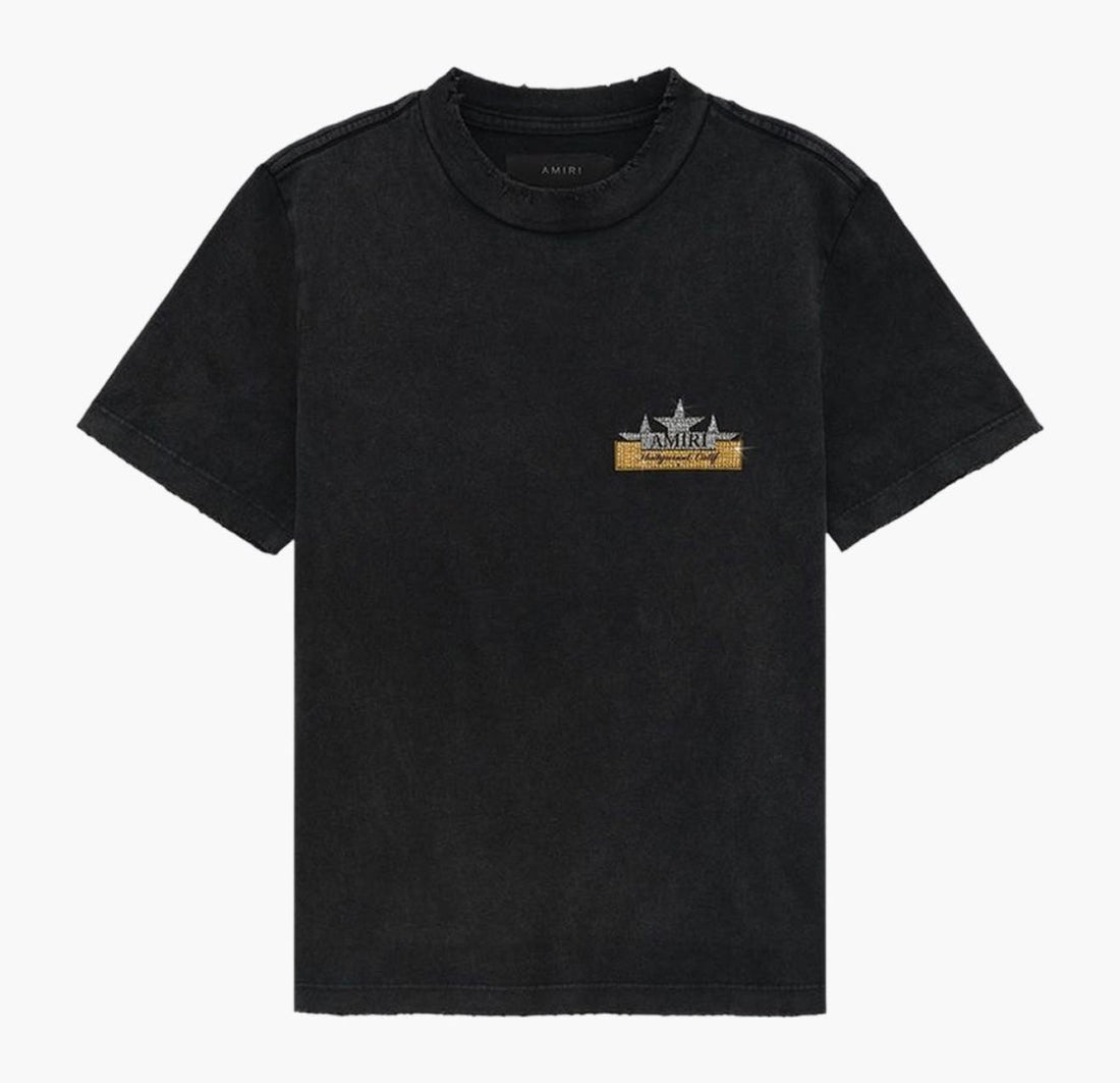 Amiri Vintage Hollywood Crystal T-Shirt