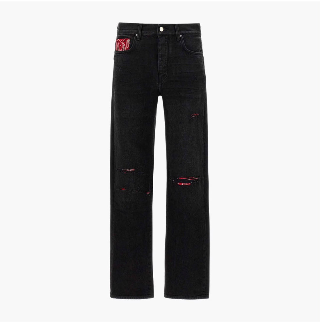 Amiri Bandana Baggy Fit Jeans