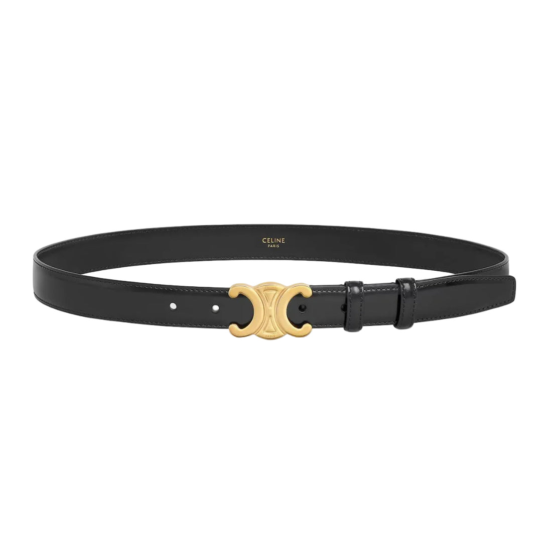 Celine Triomphe 25 Leather Belt