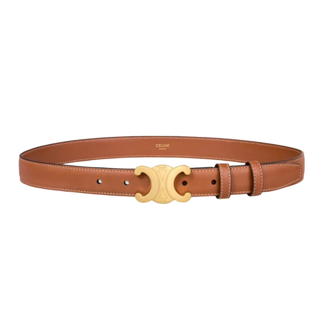 Celine Triomphe 25 Leather Belt