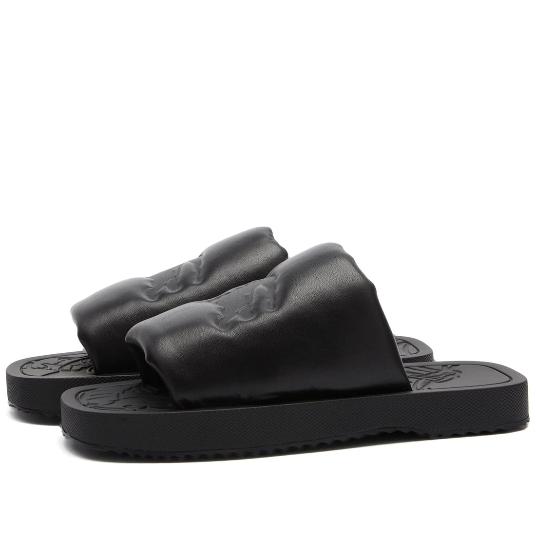 Burberry EKD Slab Leather Slides