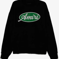 Amiri Oval Oversized Sweatshirt Black