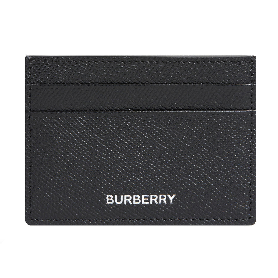 Burberry Grained Leather Card Holder