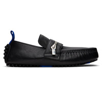 Burberry  Leather Motor Low Loafers