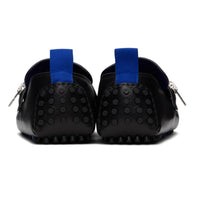 Burberry  Leather Motor Low Loafers