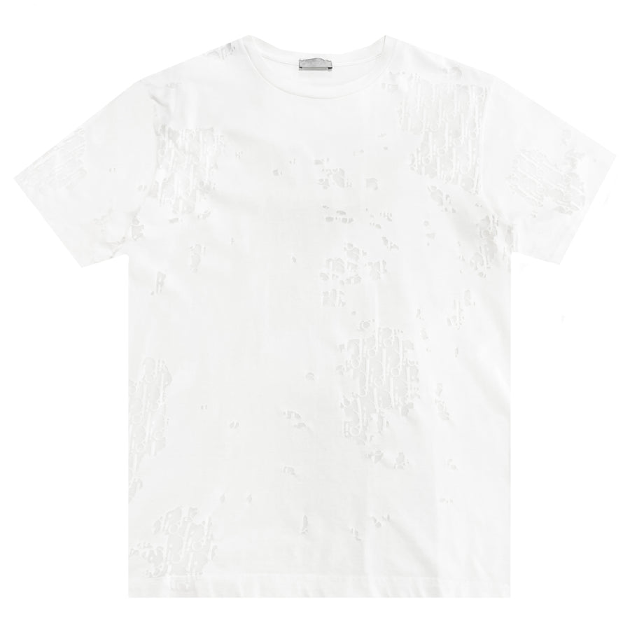 Dior Distressed Oblique T-Shirt