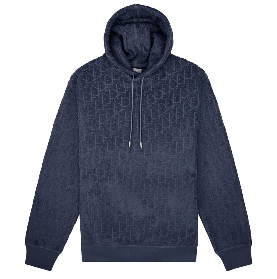 Dior Oblique Terry Cotton Jacquard Hoodie