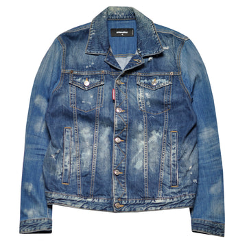 Dsquared Distressed Denim Jacket