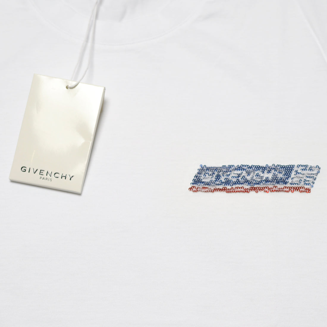 Givenchy Sequin Logo T-Shirt