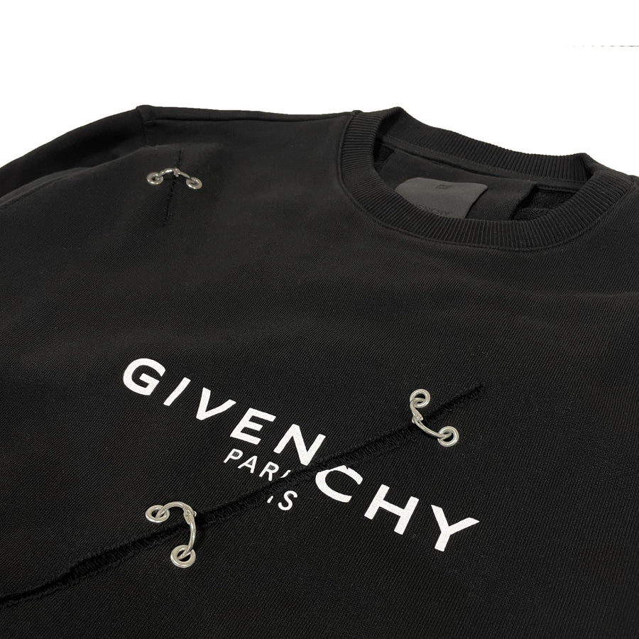Givenchy Oversized Metal Detailed Sweatshirt