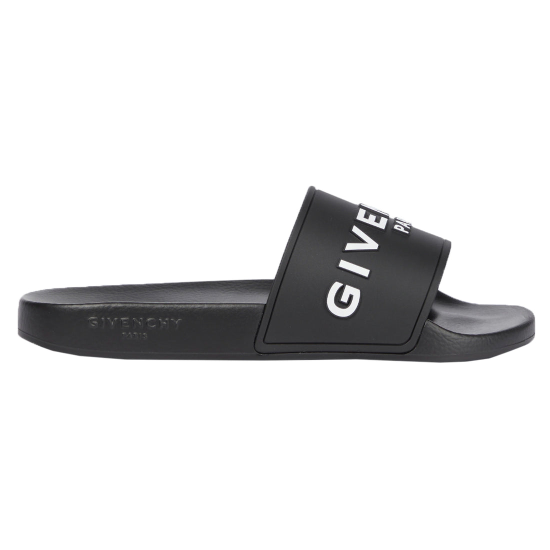 Givenchy logo rubber clearance slides