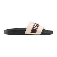 Gucci Rubber Logo Slides