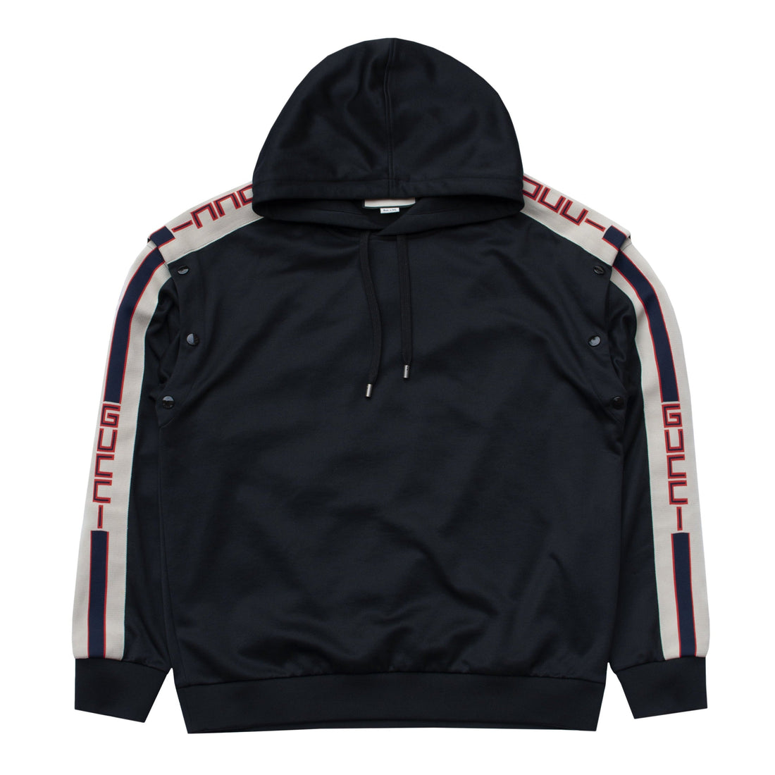 Gucci logo 2024 hoodie black