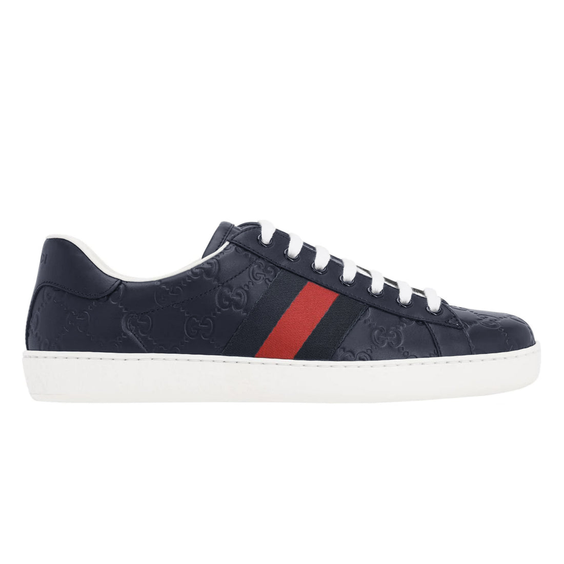 Gucci GG Guccisima Ace Leather Sneaker