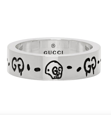 Gucci Ghost Silver Ring