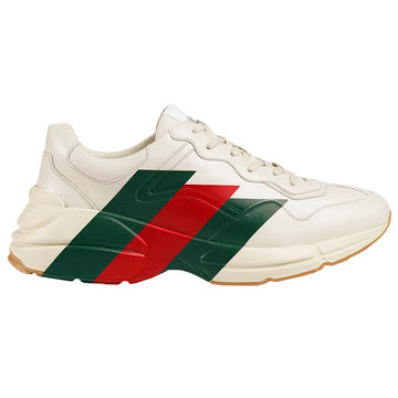 Gucci Leather Rhyton Sneaker