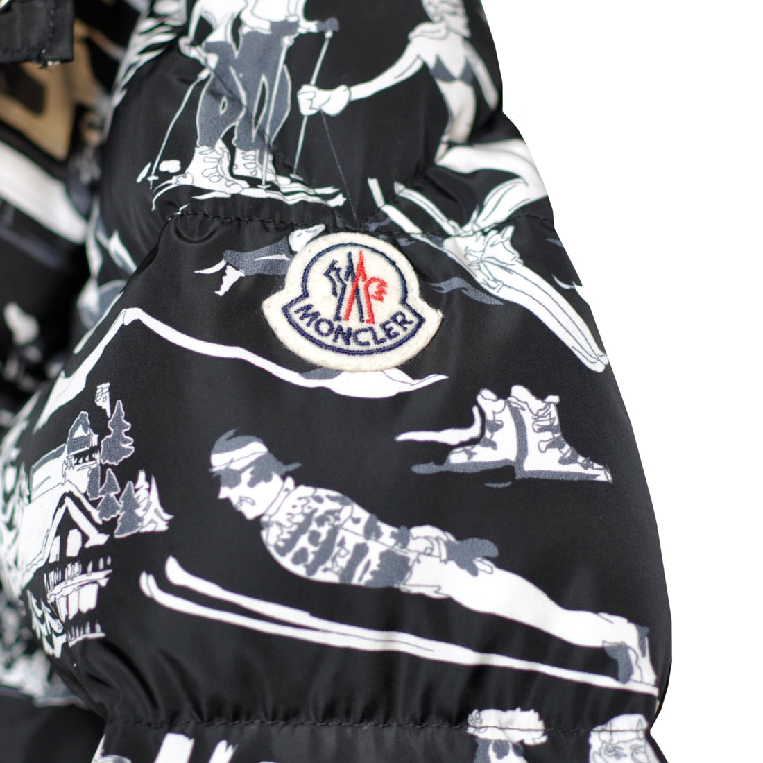 Moncler Arcy Printed Down Jacket