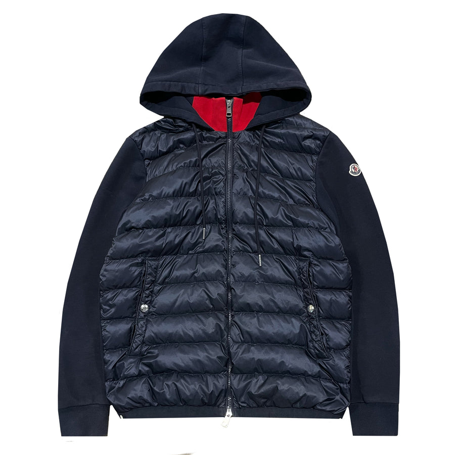 Moncler Hooded Down Cardigan