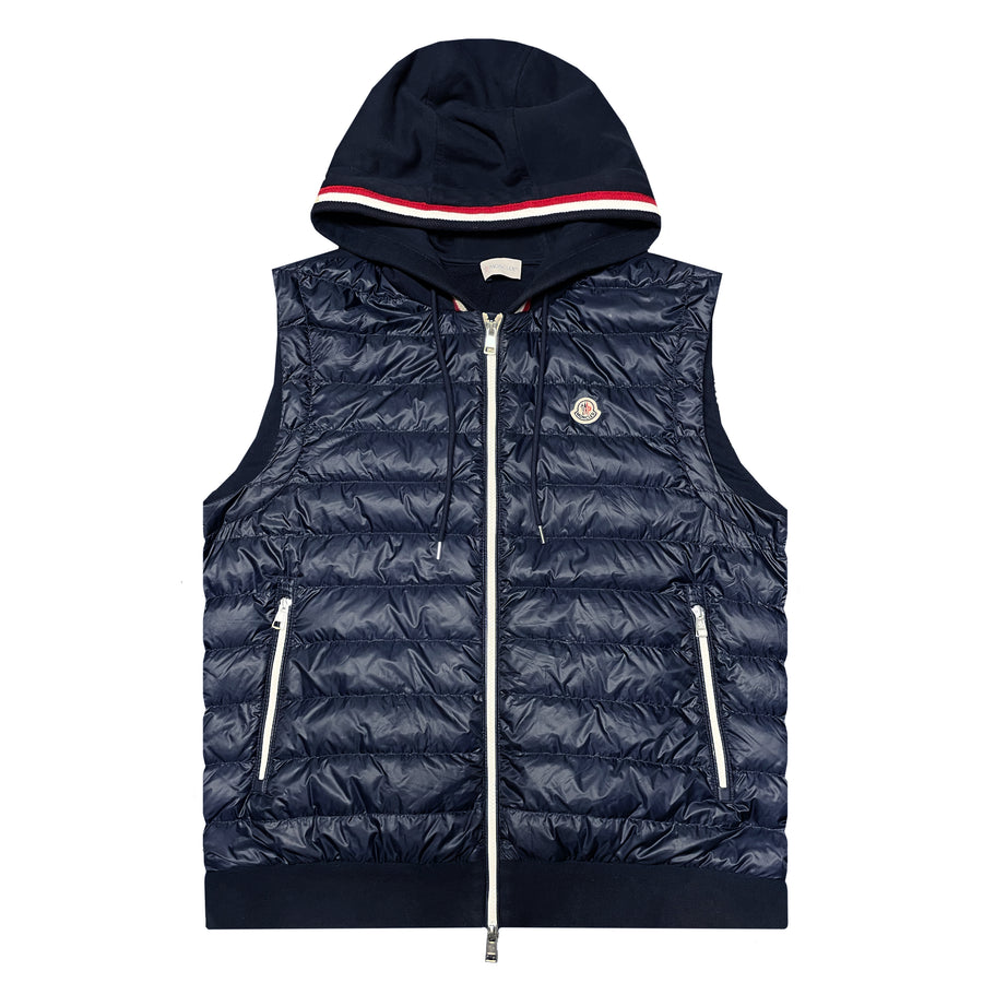 Moncler Hooded Hybrid Down Vest