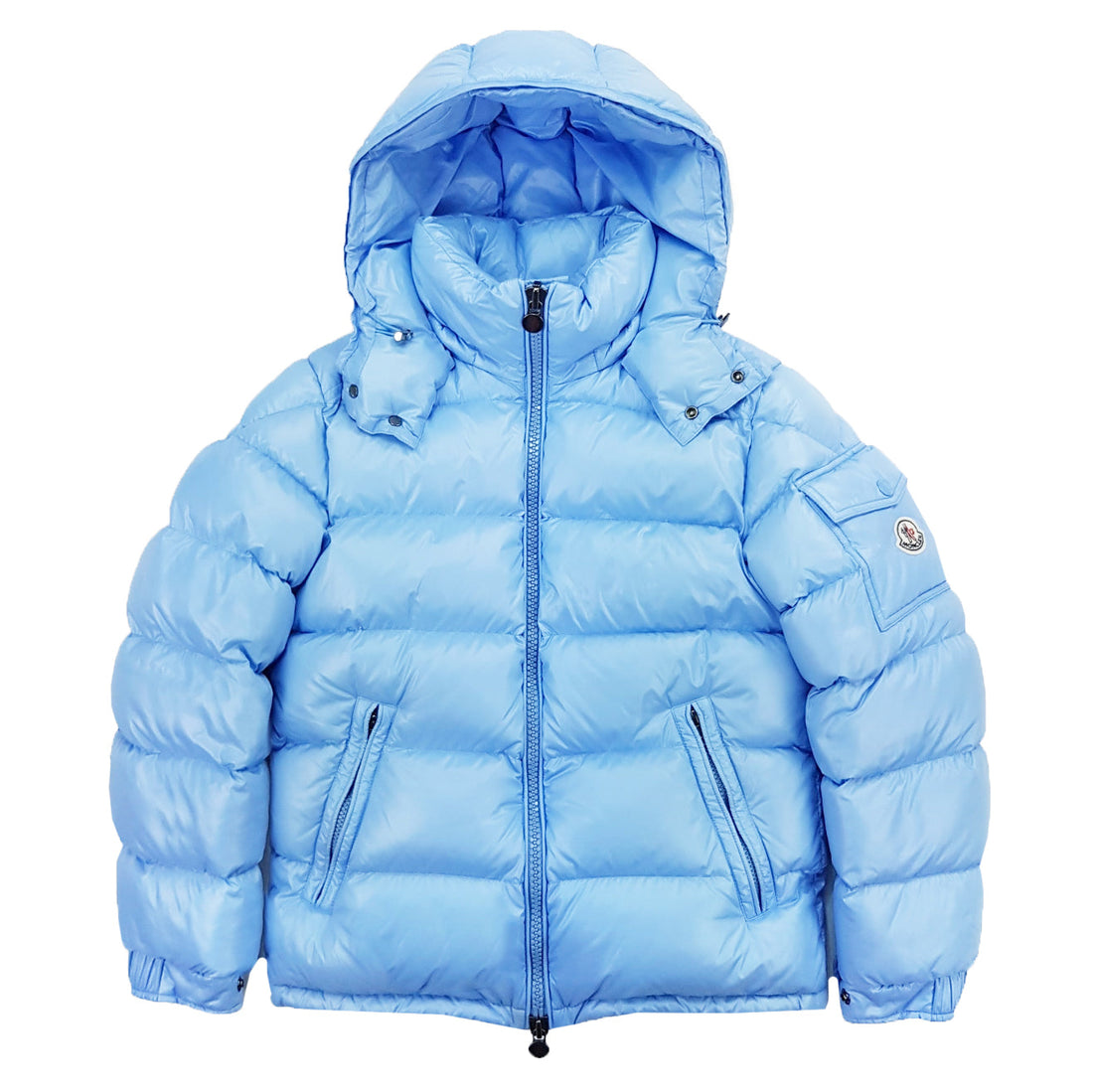 Moncler Maya Jacket Light Blue Moncler Puffer Jacket Moncler