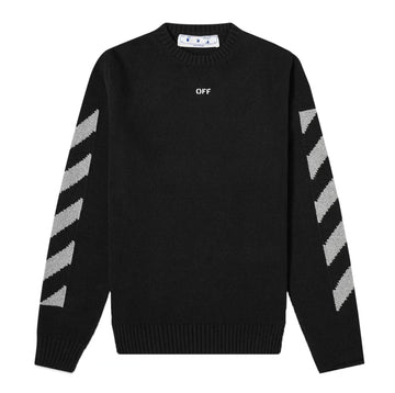 Off-White Knitted Arrow Sweater