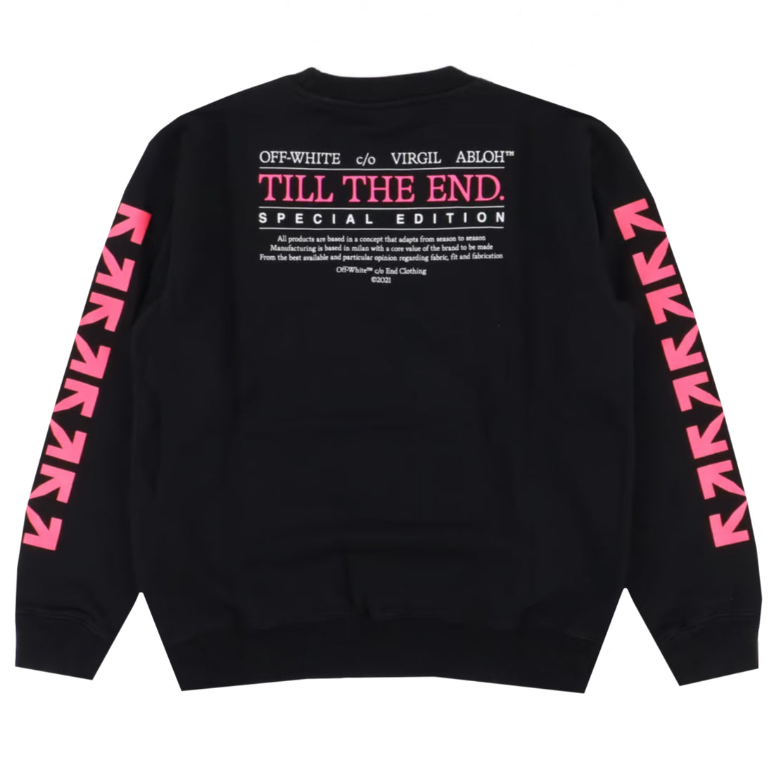 Off-White X End "Till The End" Sweatshirt