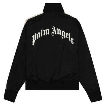 Palm Angels Curved Logo Nylon Jacket