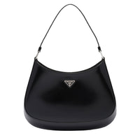 Prada Cleo Brushed Leather Shoulder Bag