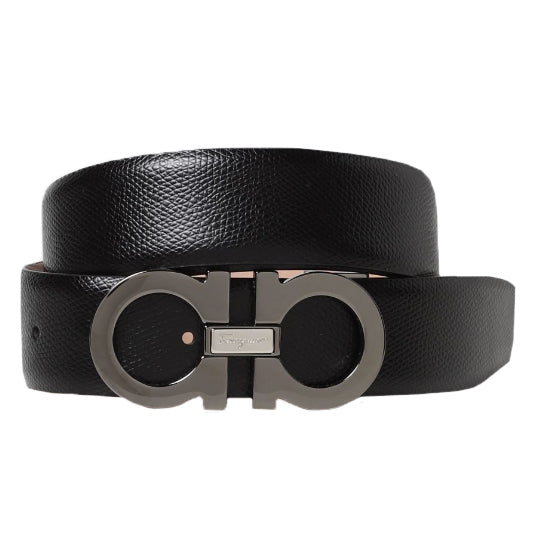 Salvatore Ferragamo Grained Leather Belt