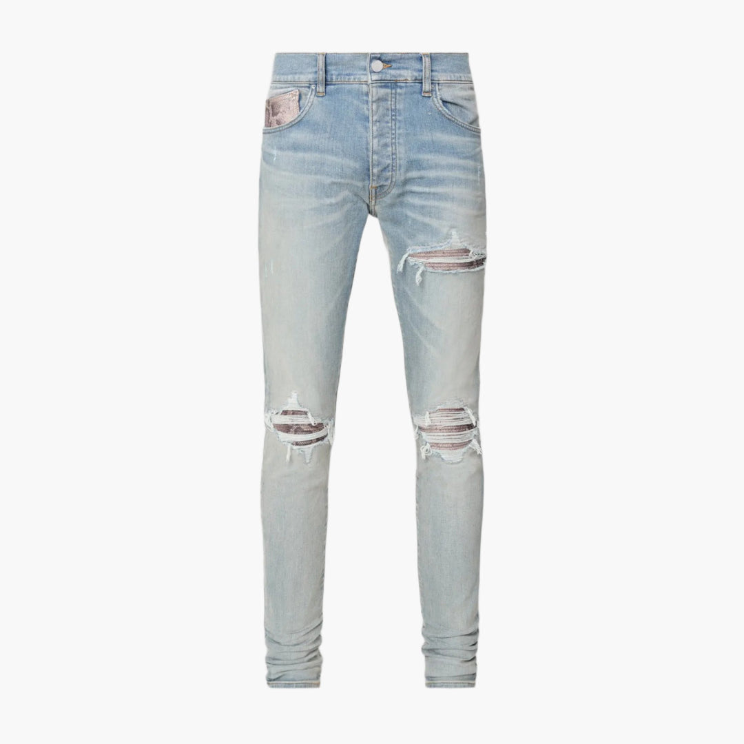 Amiri Snake MX1 Jean Antique Indigo