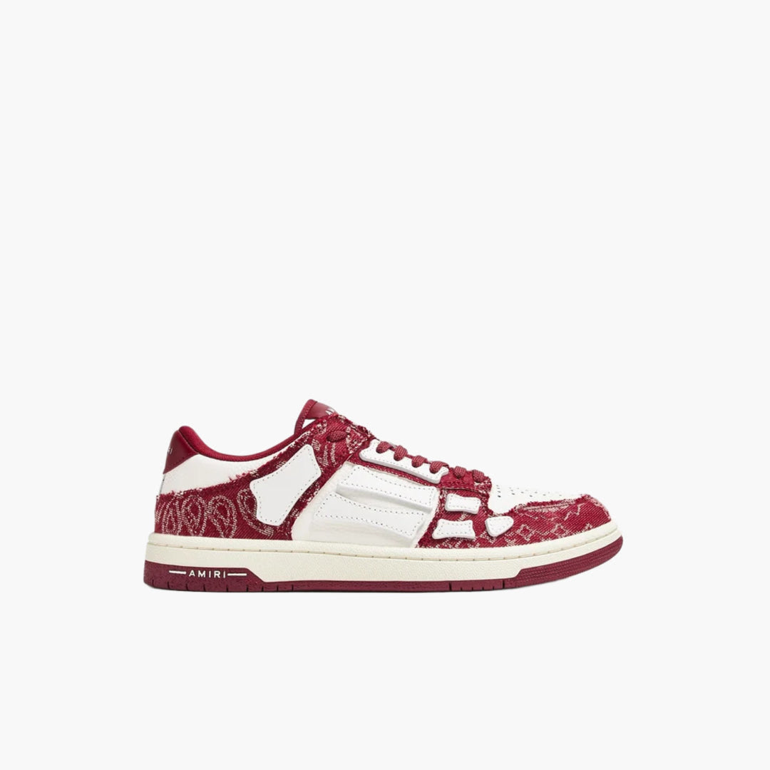 Amiri Skeleton Bandana Sneaker Red