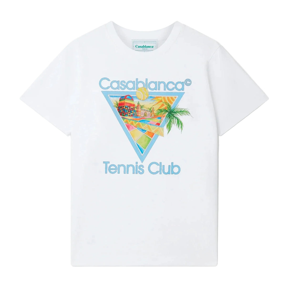Casablanca Afro Cubism Tennis Club T-Shirt
