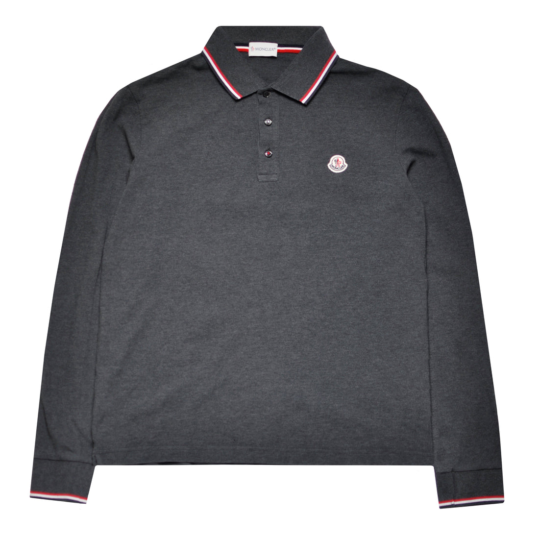 Moncler Long Sleeve Polo Shirt