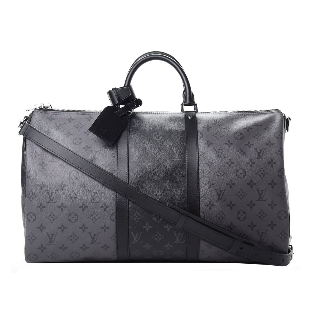 Louis Vuitton Monogram Eclipse Reverse Keepall 50