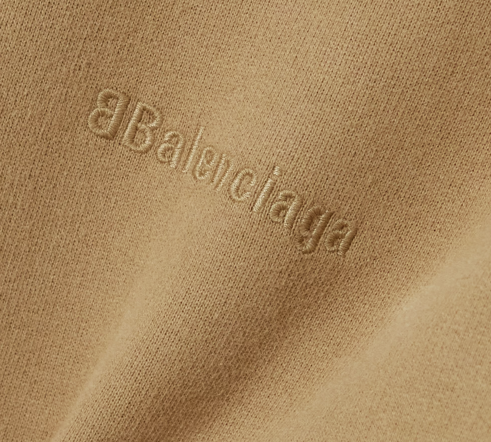 Balenciaga Logo Embroidered Hoodie – Haiendo Shop