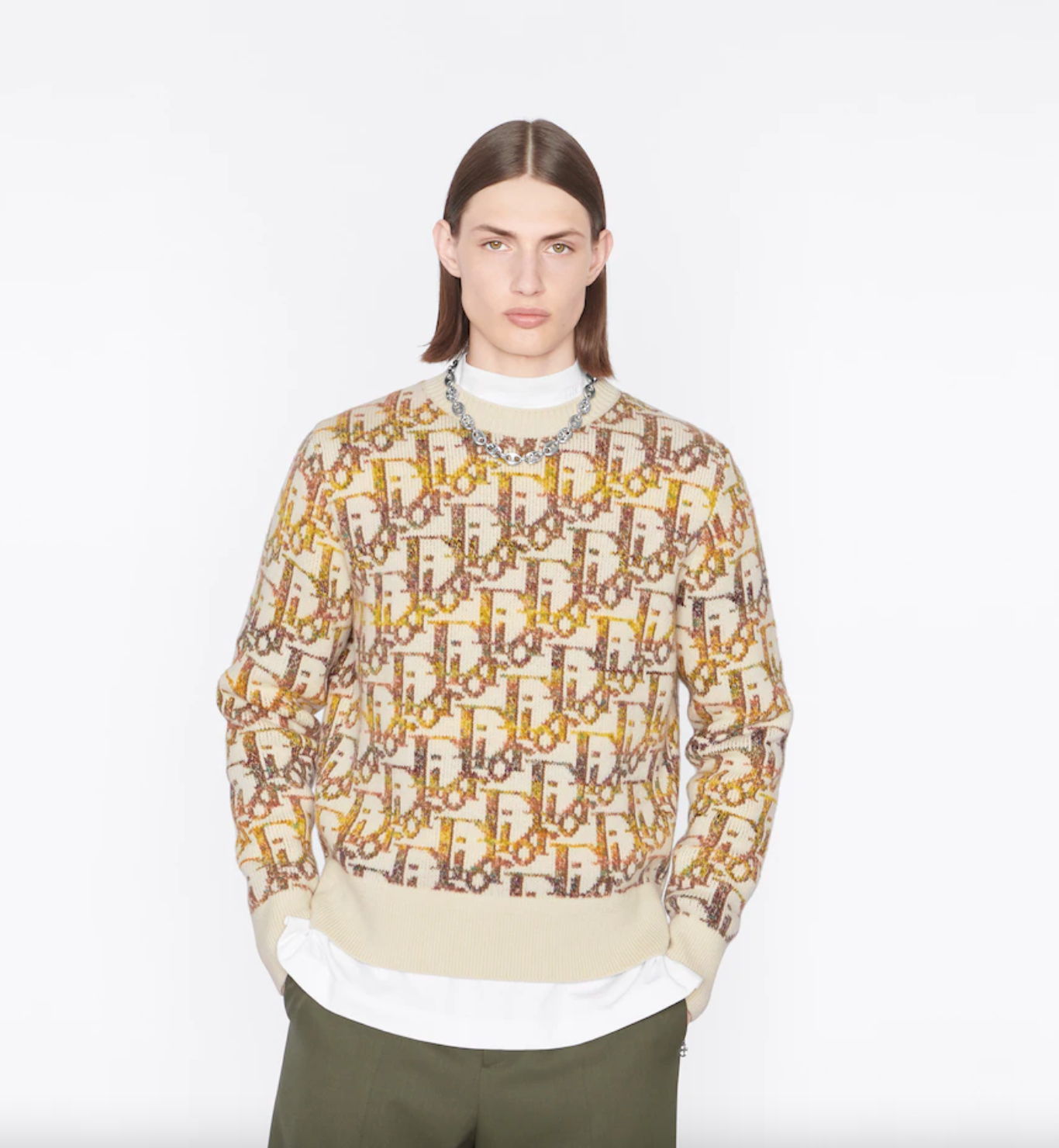 Dior Oblique Jacquard Wool Sweater – Haiendo Shop