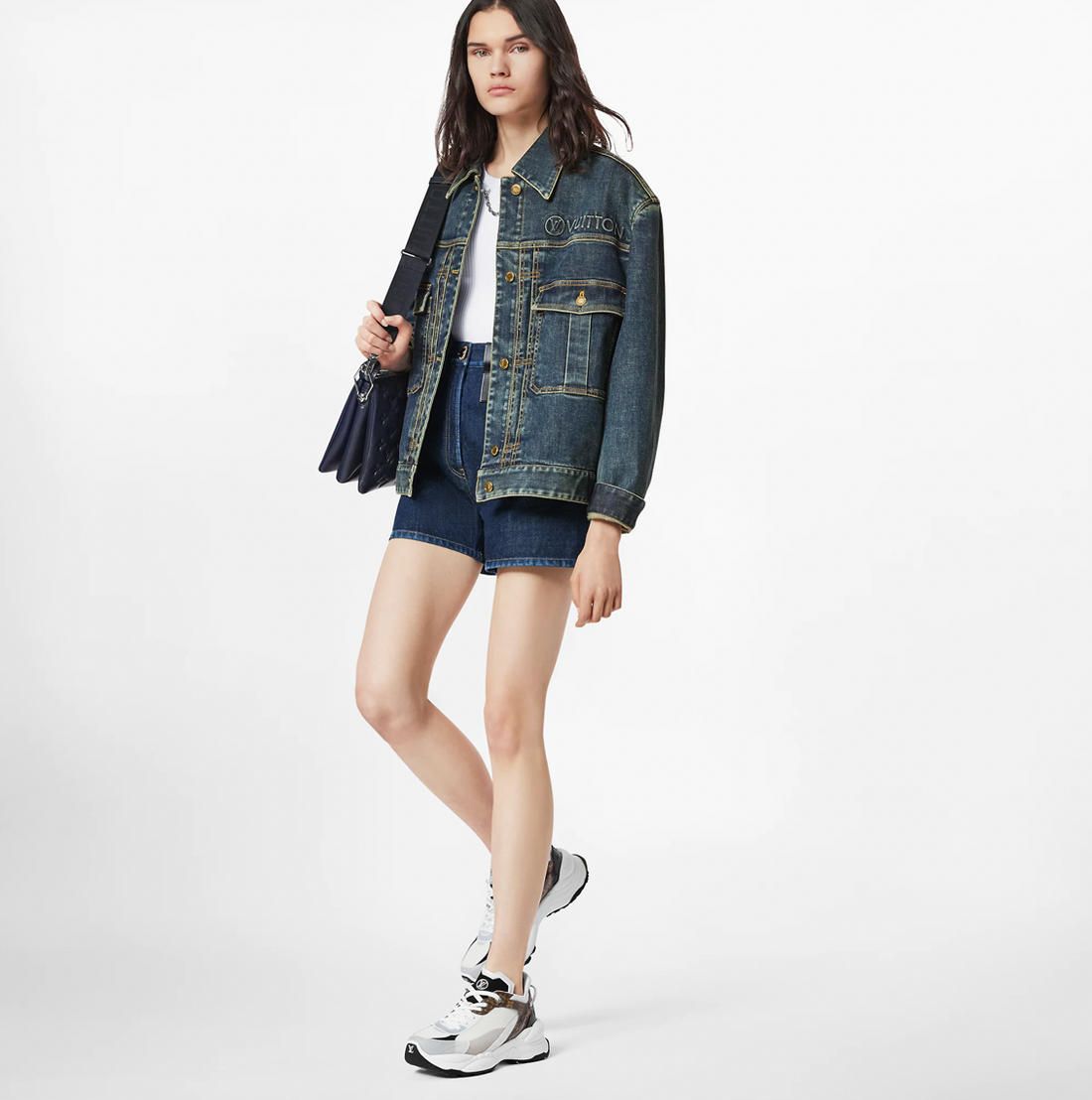 Louis Vuitton Monogram Denim Jacket – Haiendo Shop