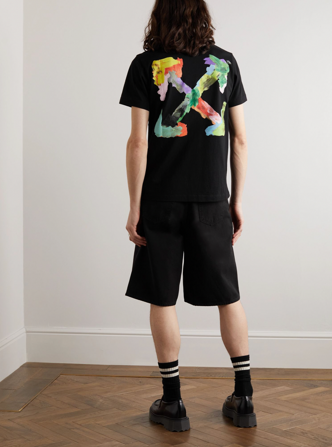 Off-White Brushed Arrow T-Shirt