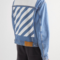 Off-White Diag Printed Denim Jacket