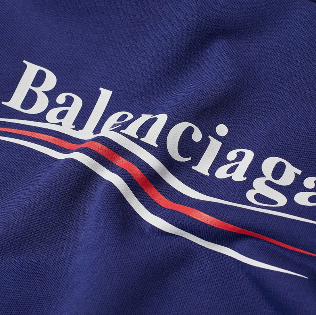 Balenciaga Campaign Logo Hoodie