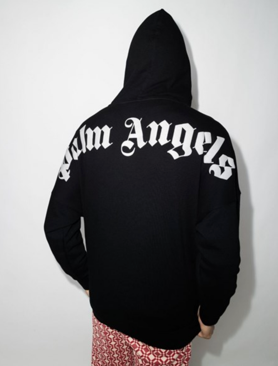 Palm Angels Back Print Hoodie