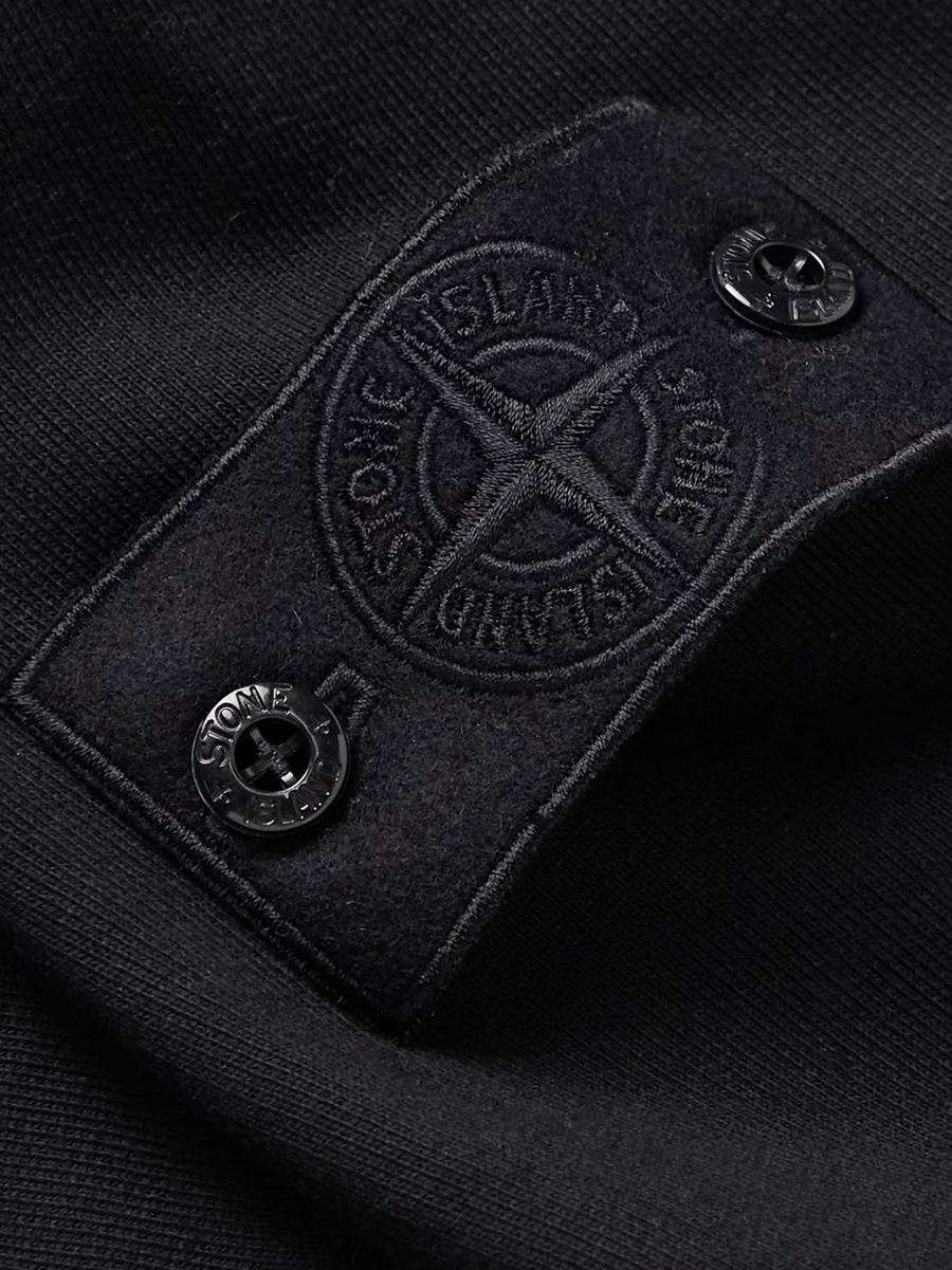 Stone Island Ghost Zipped Jersey Sweater