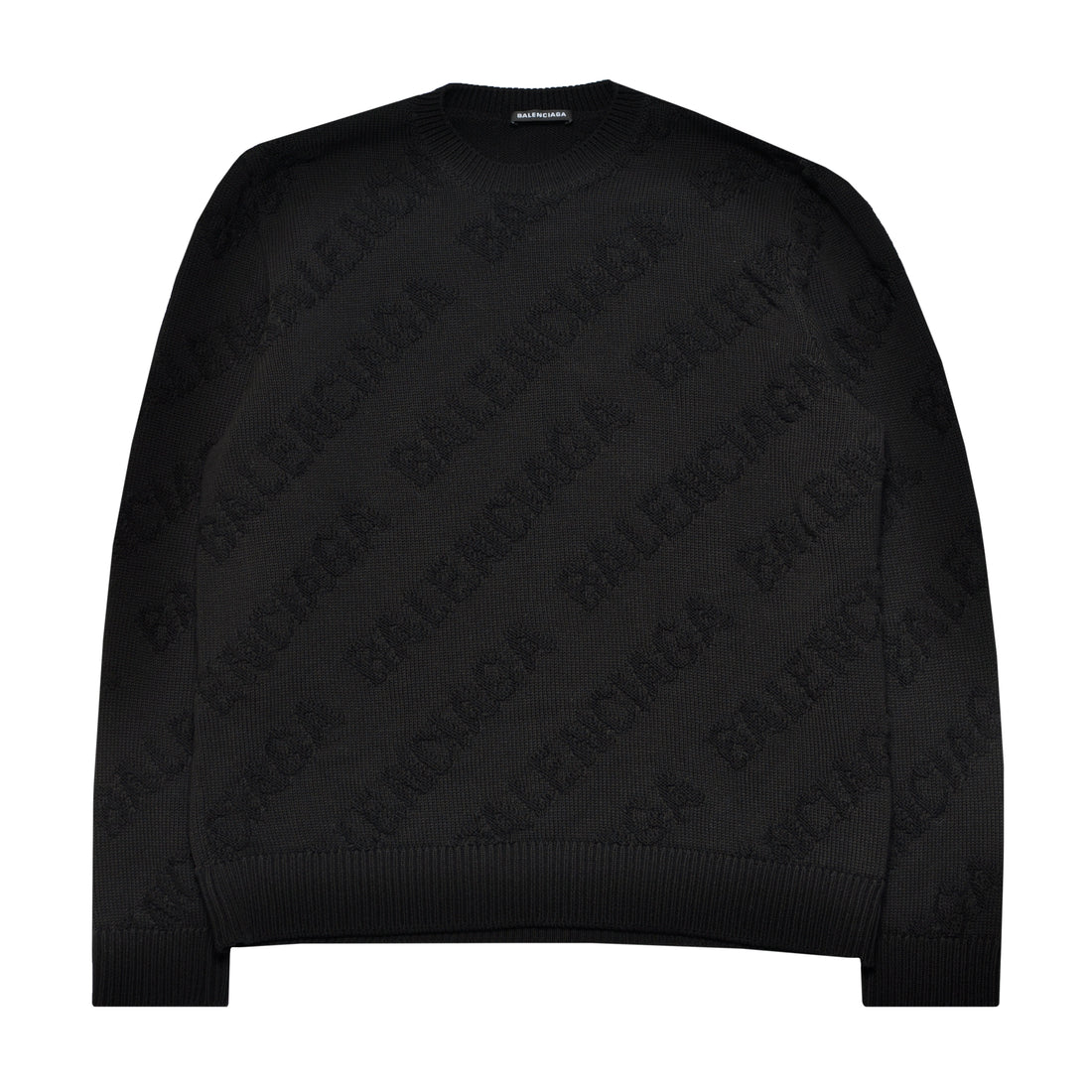 Balenciaga All-Over Print Sweater