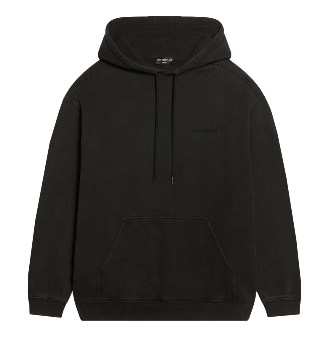 Balenciaga Logo Embroidery Hoodie