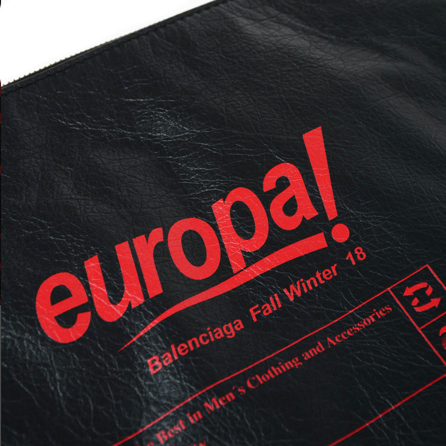 Balenciaga Europe Leather Pouch